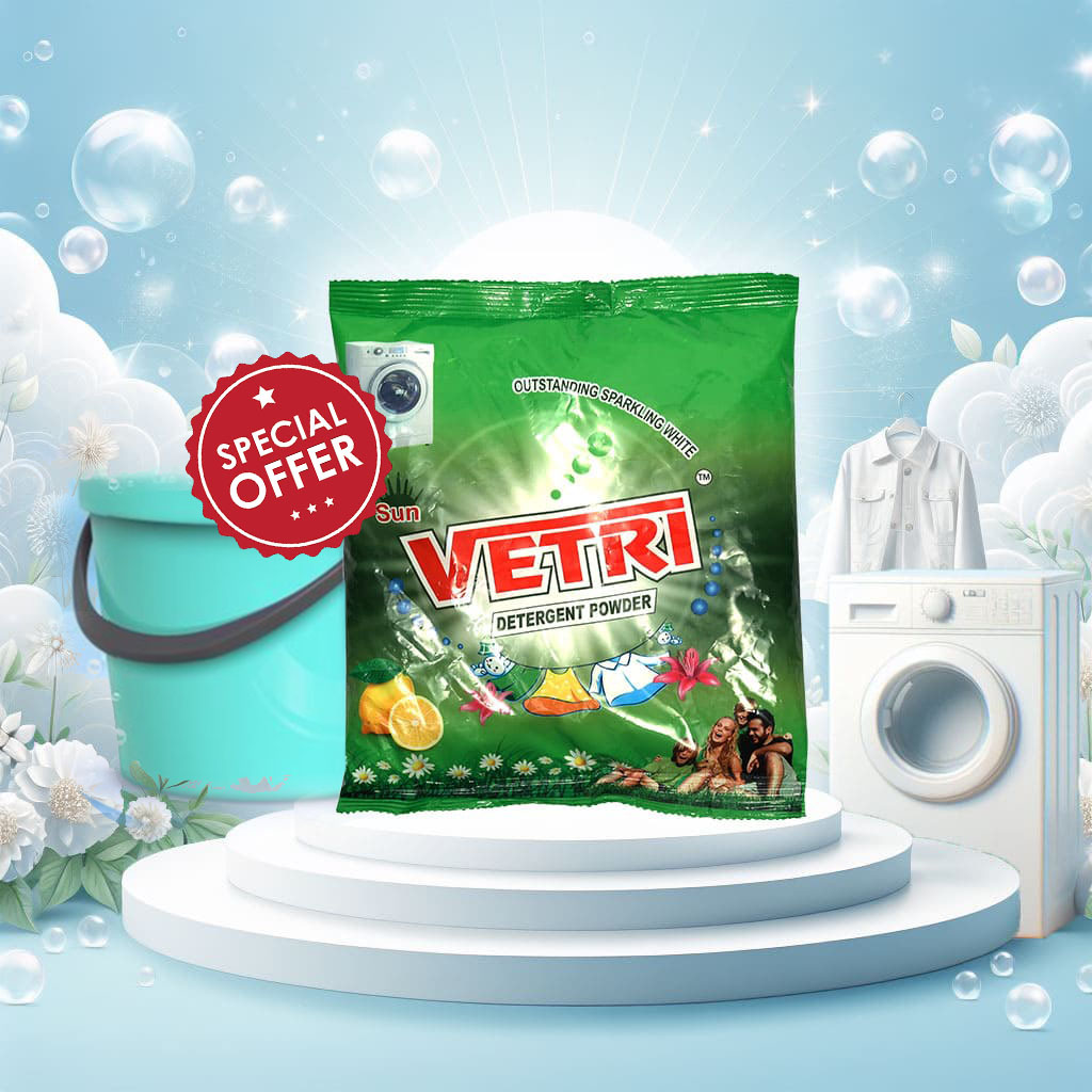 Vetri Detergent Powder – 1 Kg with Offer