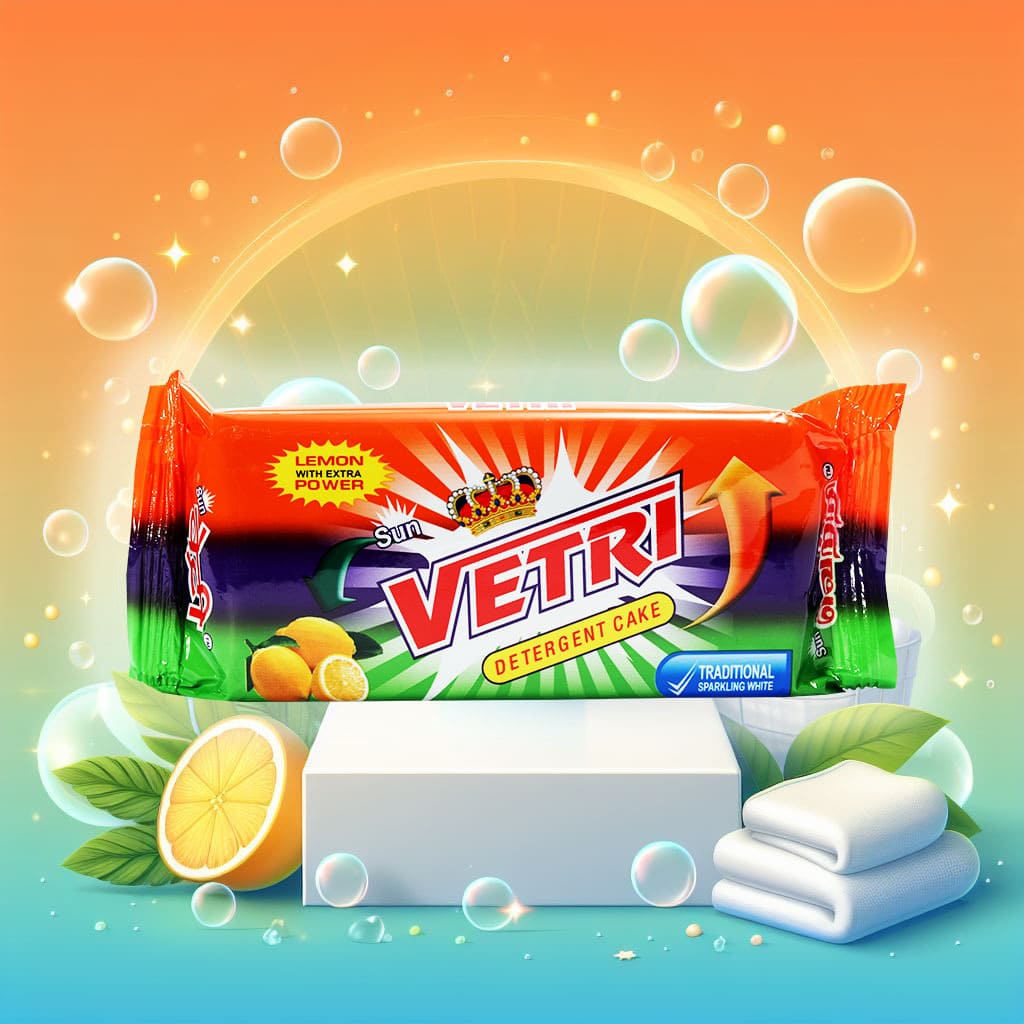 Vetri Detergent Soap – 200 Grams