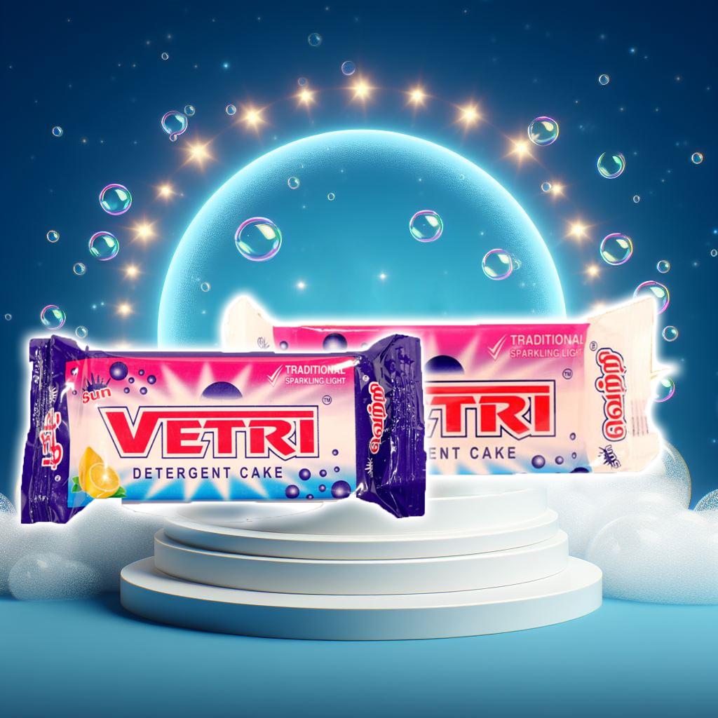 Vetri Detergent Soap – 140 Grams