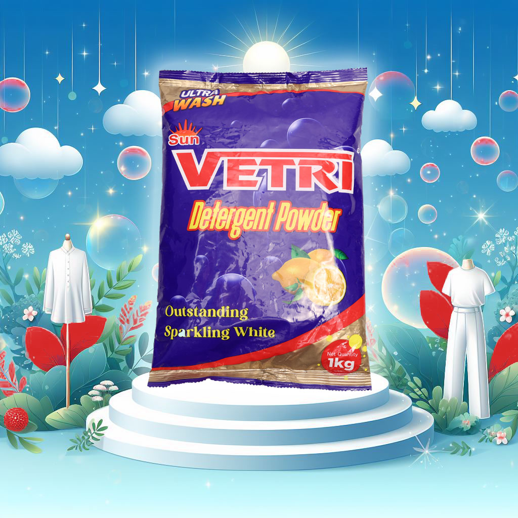 Vetri Detergent Powder – 1 Kg